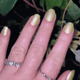 A bright and sunny yellow colour