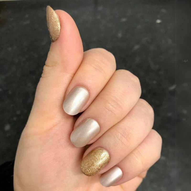 Biscuit Glazed - Oval Sustainable Nails
