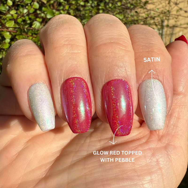 Glow Red - Classic Neon Nail Powder