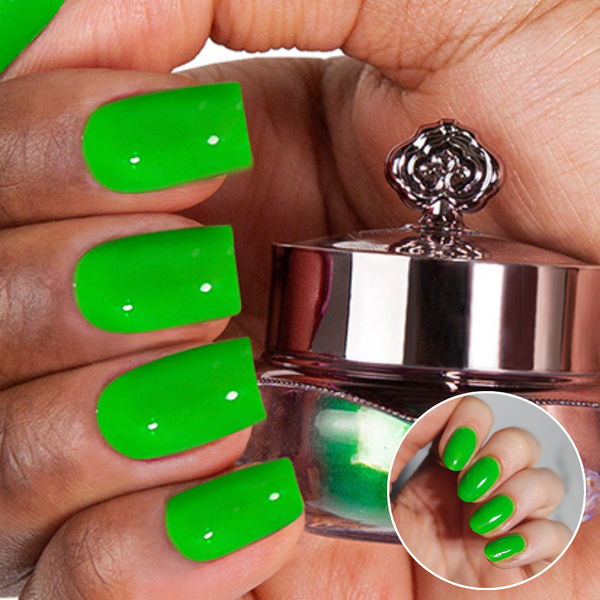 Lime - Matte Neon Nail Powder