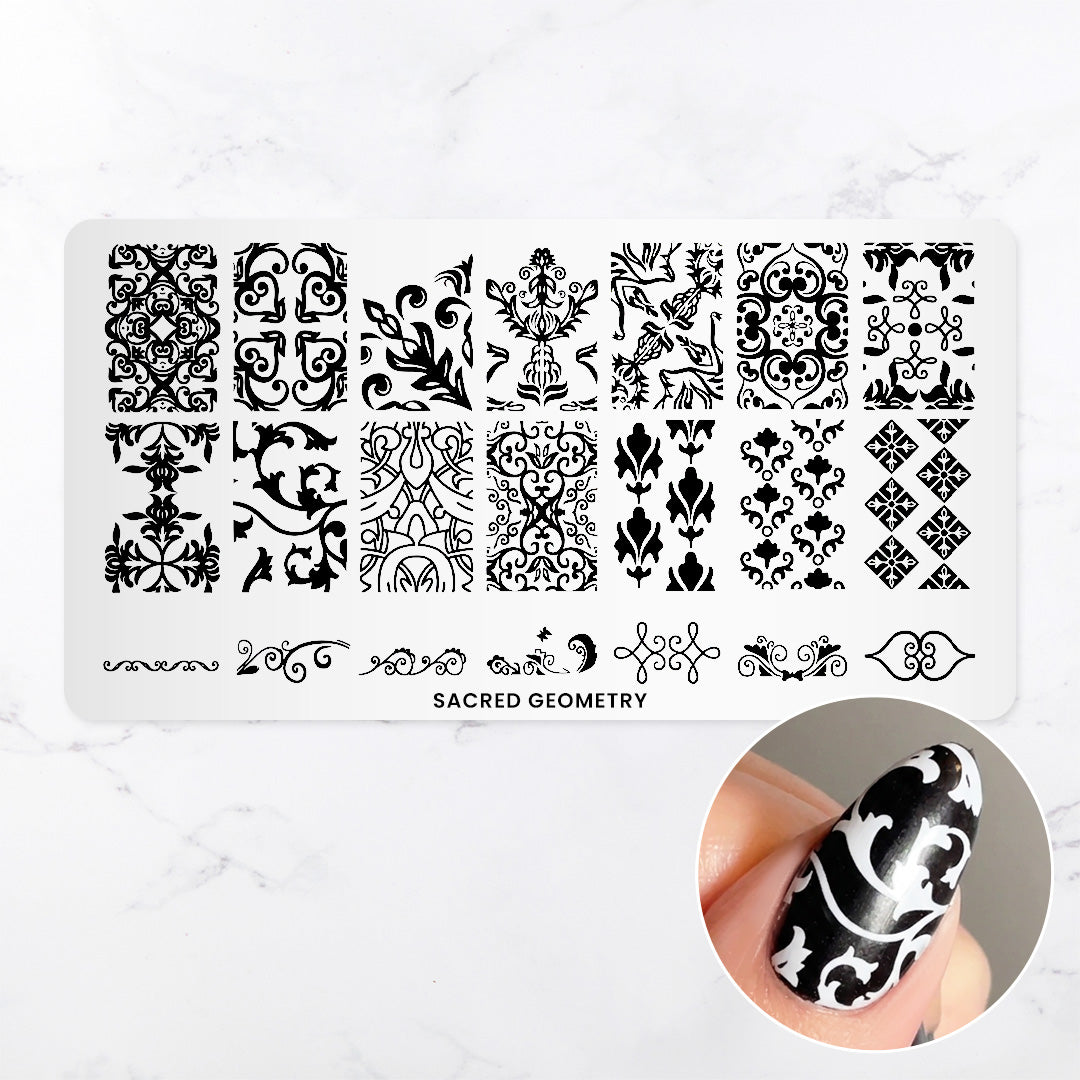 Sacred Geometry - Pattern Press Template