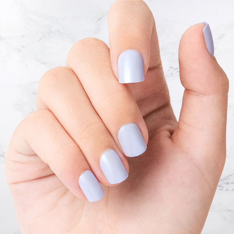 Baby Blue - Square Sustainable Nails