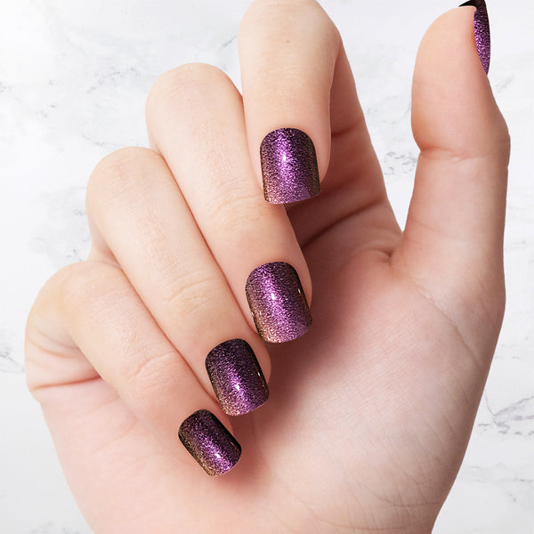 Garnet Glazed - Square Sustainable Nails