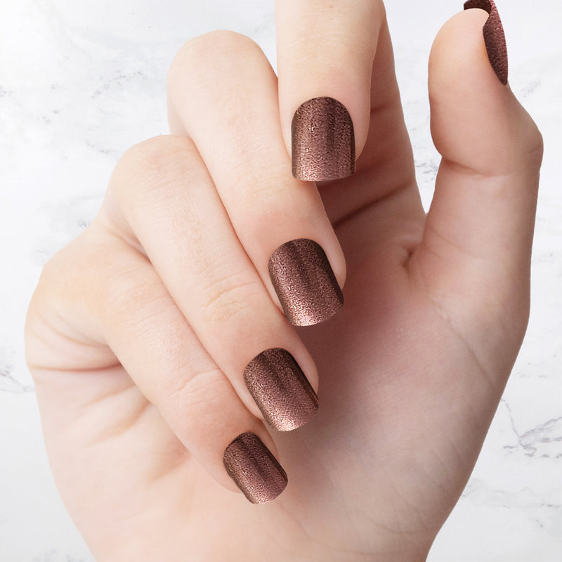 Pecan Glazed - Square Sustainable Nails