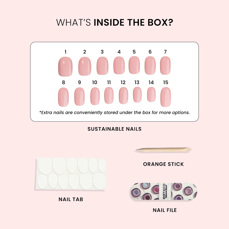 Christmas Giving - Oval Sustainable Nails