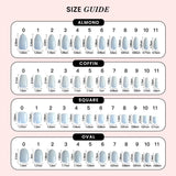 6 Piece Sustainable Nails Pack