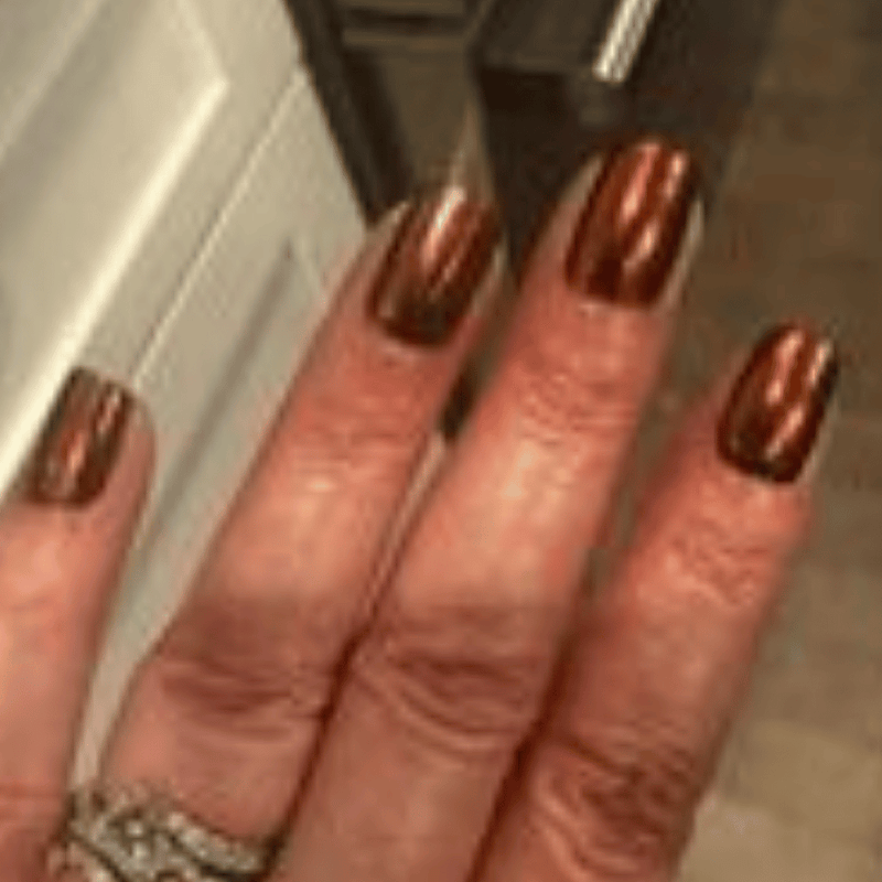 Saffron - Shade Shift Metallic Nail Powder