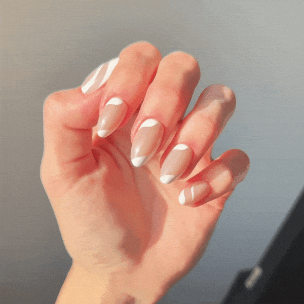 Silken Cats Eye - Almond Sustainable Nails
