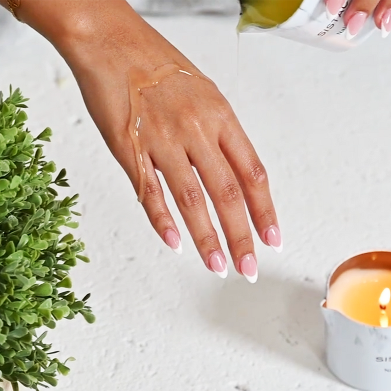 Nail Nourish Candle - Rose + Bergamot