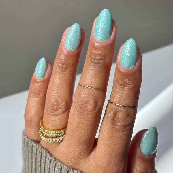 Tiffany Shimmer - Matte Nail Powder
