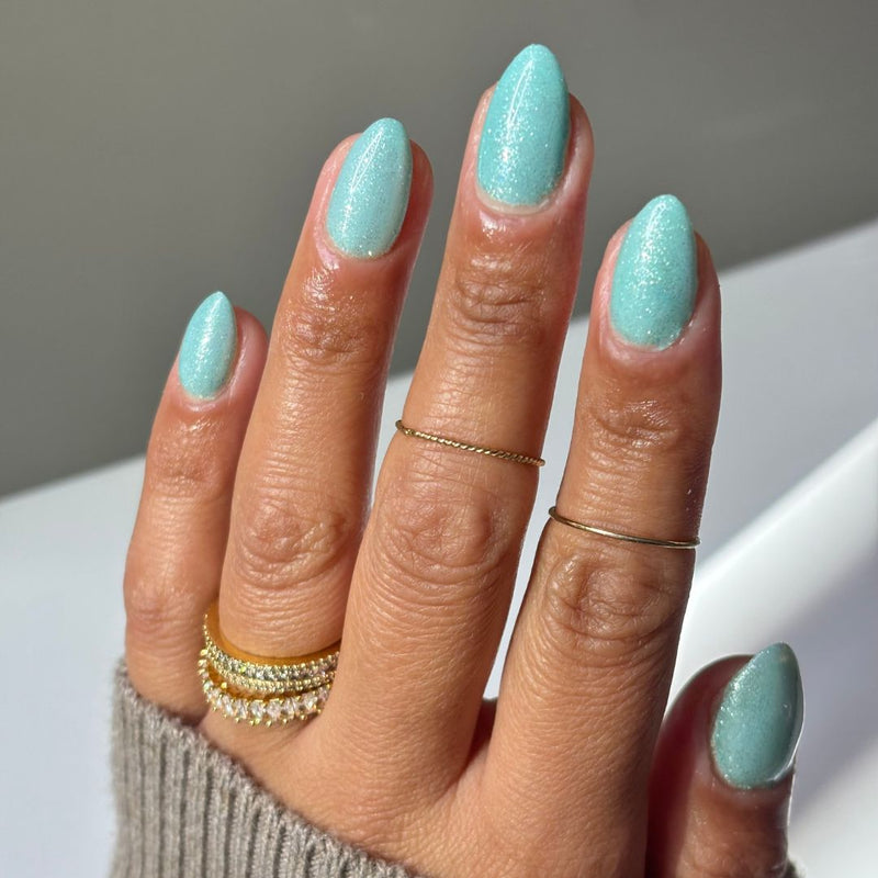 Tiffany Shimmer - Matte Nail Powder