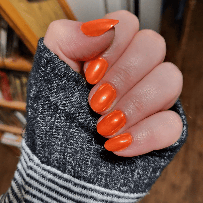 Vibrant Orange - Matte Neon Nail Powder