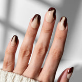 Velour Nights - Oval Sustainable Nails