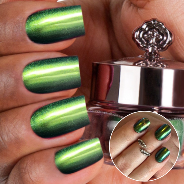 Jade - Shade Shift Metallic Nail Powder