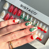 Xmas Cheer - Almond Sustainable Nails