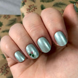 Mint Glazed - Oval Sustainable Nails