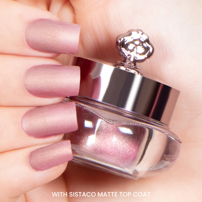 rich and dark brown shade with matte finish